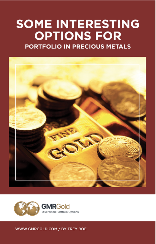 Some Interesting Options For Your Portfolio in Precious Metals