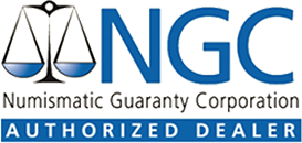 Logo Recognizing American Standard Gold's affiliation with Numismatic Guaranty Corporation